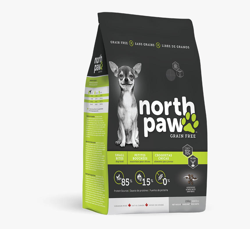 Np Small Bites Mockup - North Paw Puppy Food, HD Png Download
