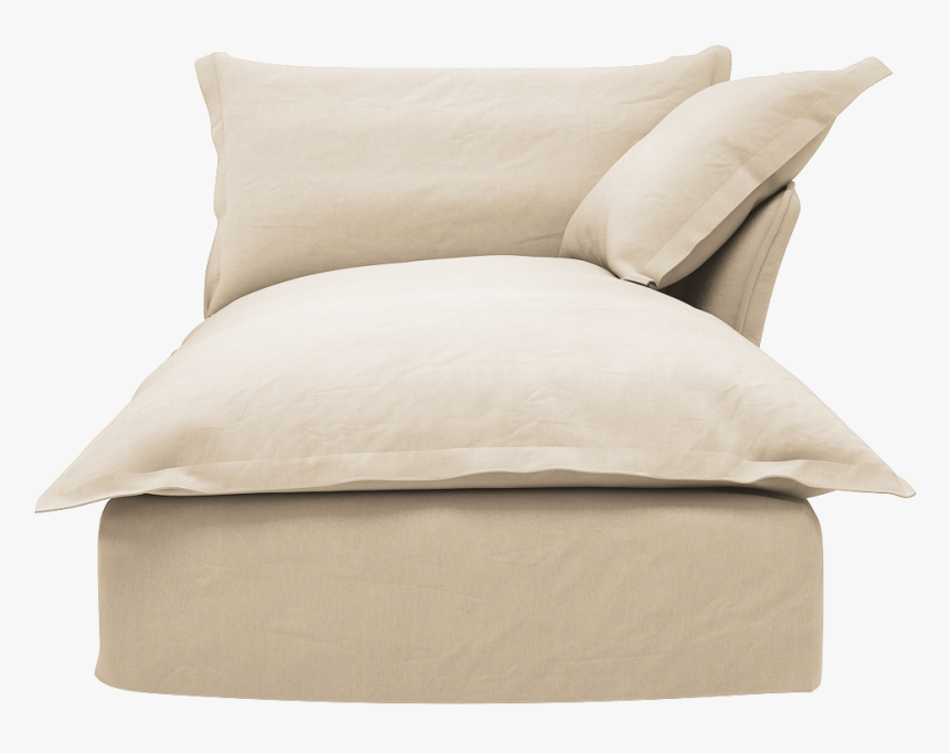 Linen Cotton Song Left Arm Chaise 
 Class Lazyload - Linen, HD Png Download