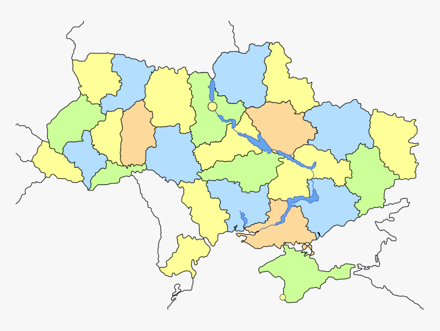 Ukraine Districts, HD Png Download