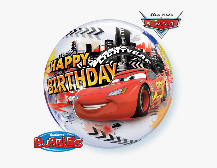 Lightning Mcqueen Happy Birthday Balloon , Png Download - Disney Cars Balloons, Transparent Png