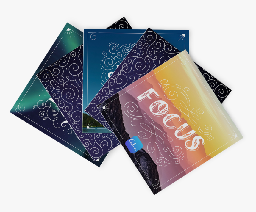 About Calm Cards&nbsp - Motif, HD Png Download