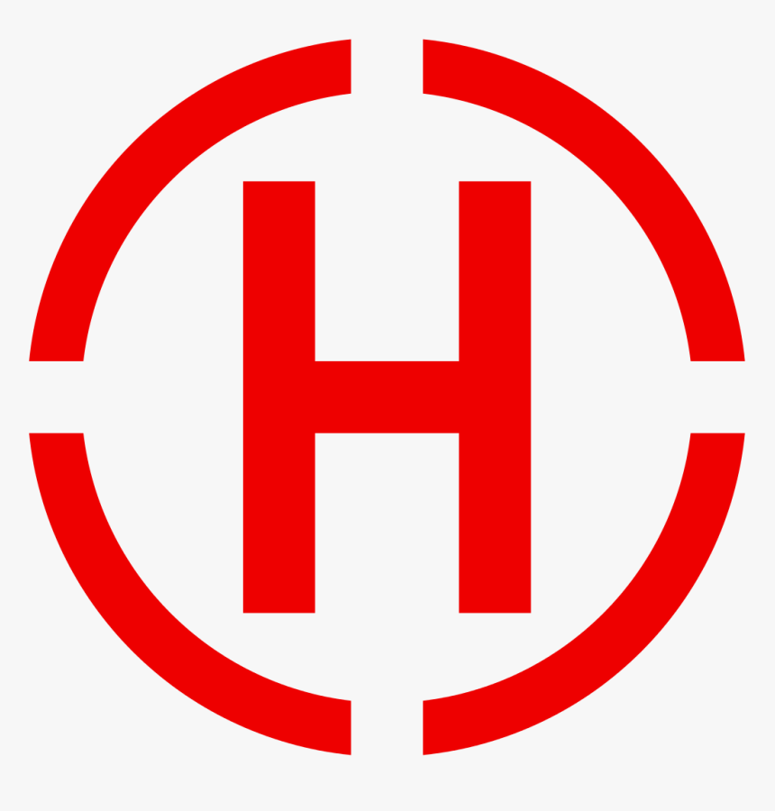 Helicopter Landing Area Sign, HD Png Download