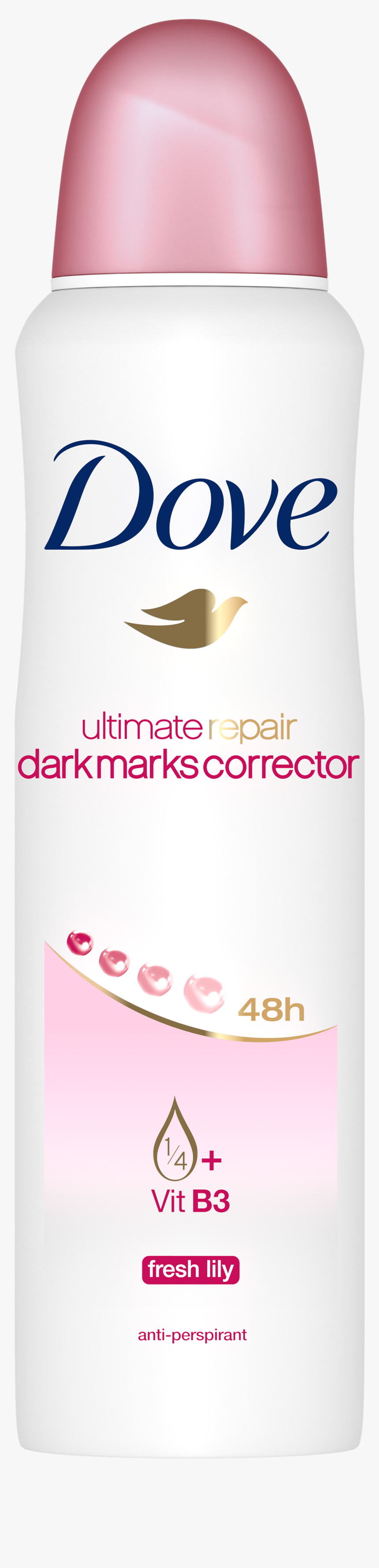 Dove Ultimate Repair Antiperspirant Deodorant Spray - Dove Whitening Deodorant Spray, HD Png Download