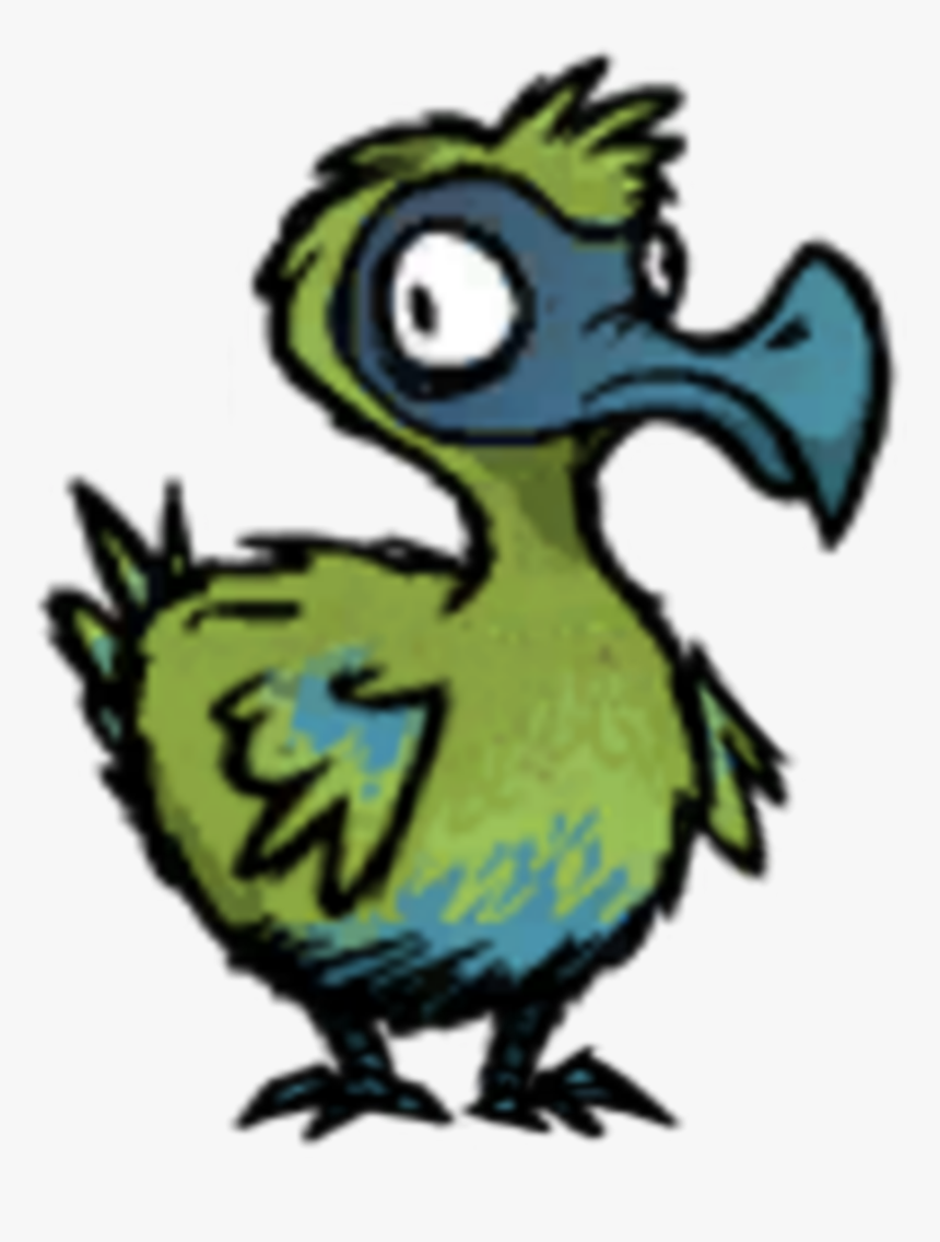 #freetoedit #picsart #dodo #dodobird #birb #bird #birds - 饥荒 渡 渡 鸟, HD Png Download