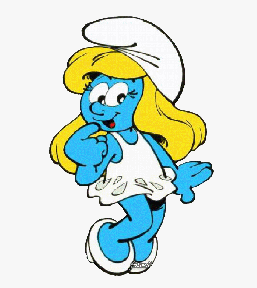 #smurfette - Dibujos Animados De Los Pitufos, HD Png Download