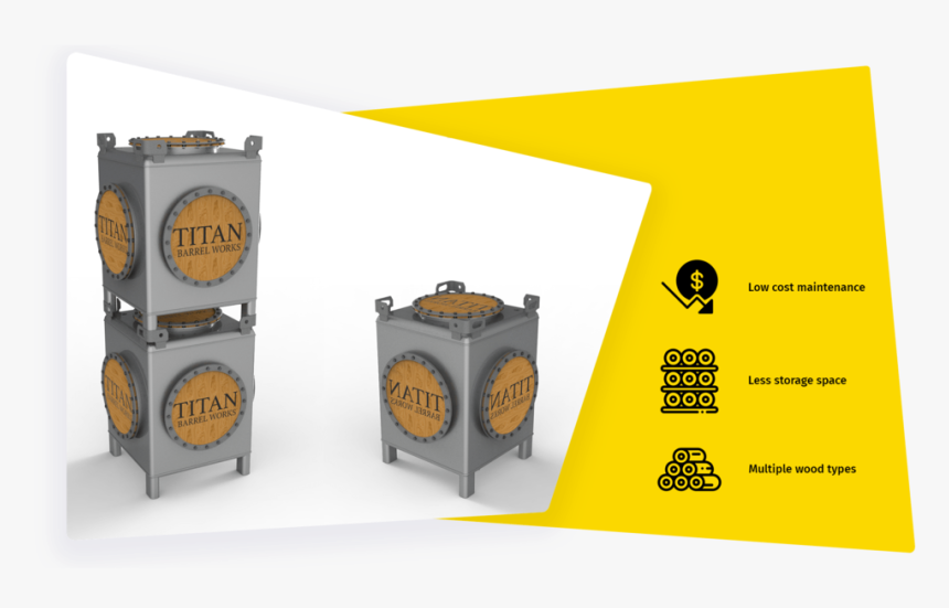 Banner Titan Tank - Wood, HD Png Download