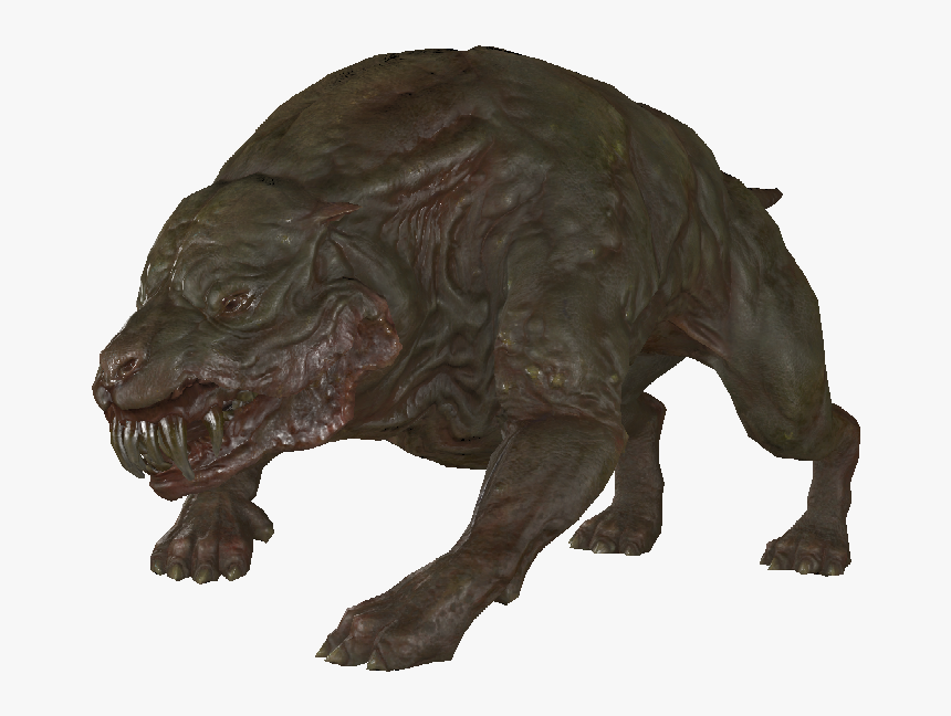 Encmutanthound01 - Fallout 76 Glowing Mutant Hound, HD Png Download