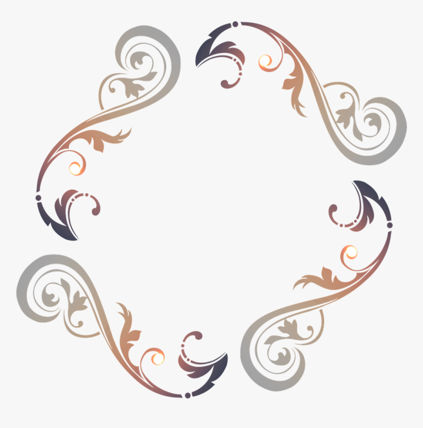 Decorative Frame Border - Black And White, HD Png Download