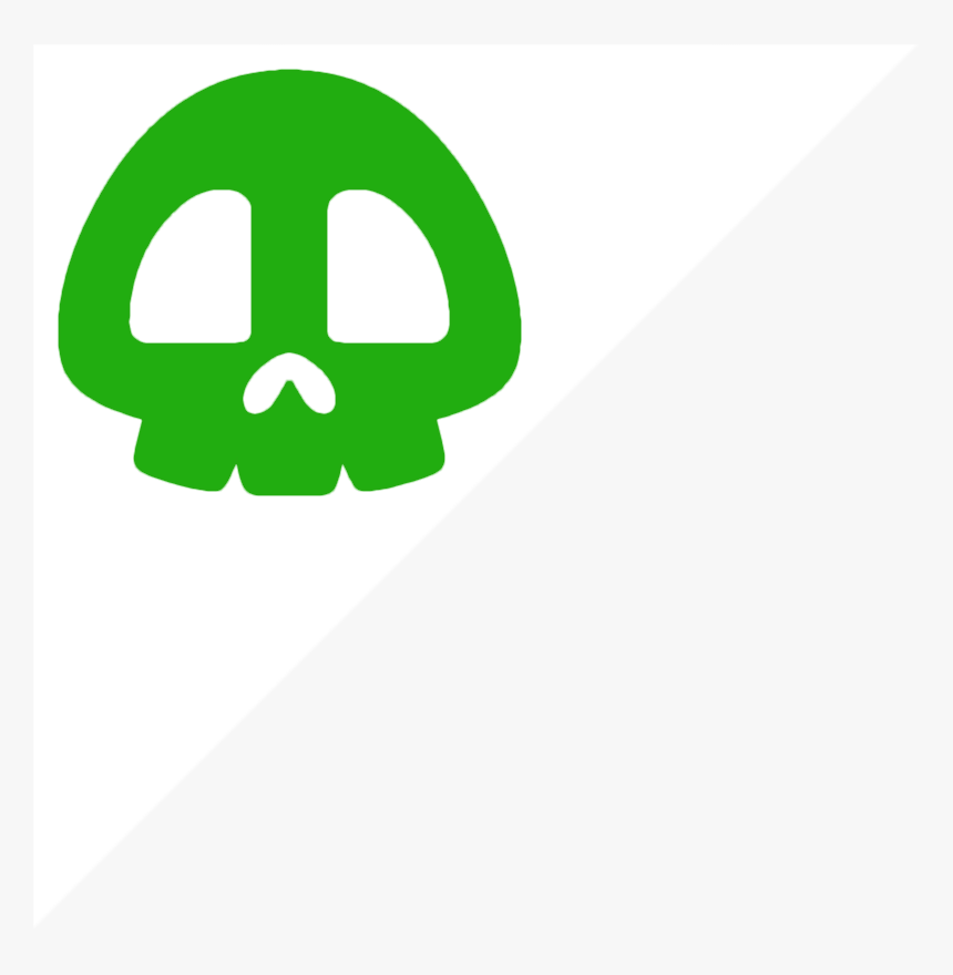 Bowser Flag Smb1 - Skull, HD Png Download