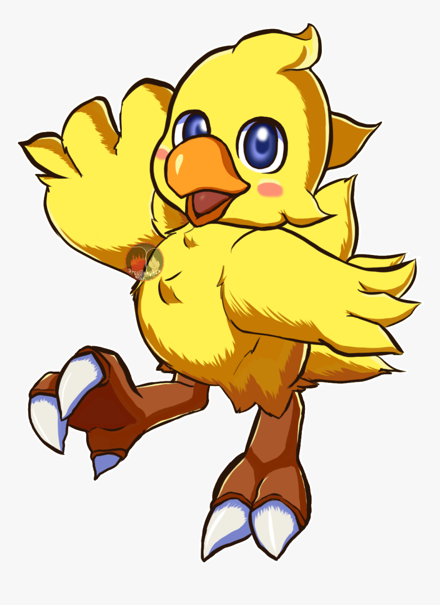 Chocobo Art Cute, HD Png Download