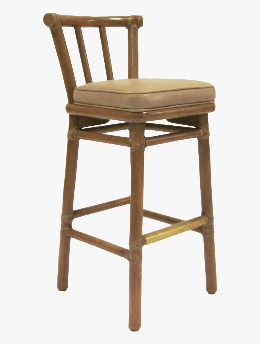 Mcguire Leather Barstool - Bar Stool, HD Png Download