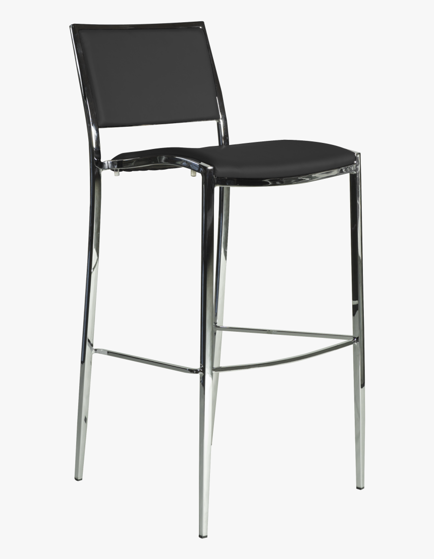 Premier Series Black Bella Steel Barstool - Lisbon Stool, HD Png Download