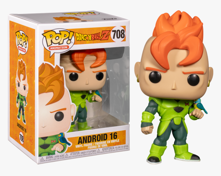 Https - //www - Dragonimports - Store/products/andro#16 - Android 16 Funko Pop, HD Png Download