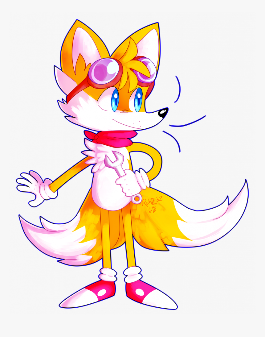 Tails - Cartoon, HD Png Download