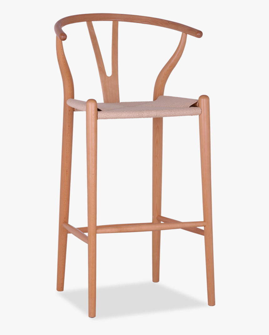 Wishbone Chair Bar Stool Cad, HD Png Download