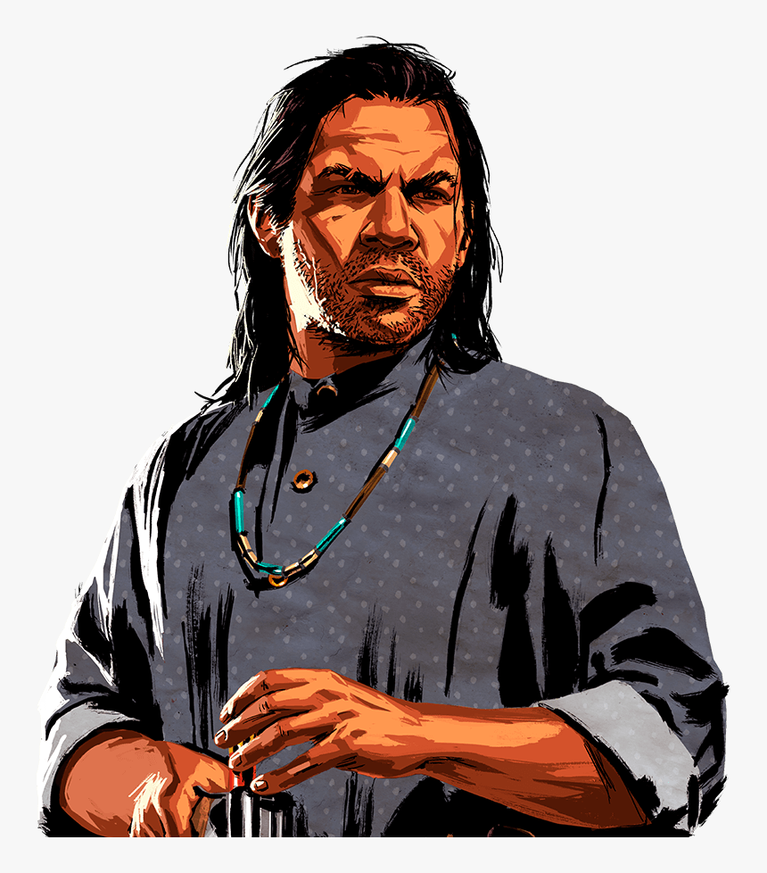 Red Dead Redemption 2 Charles Art, HD Png Download