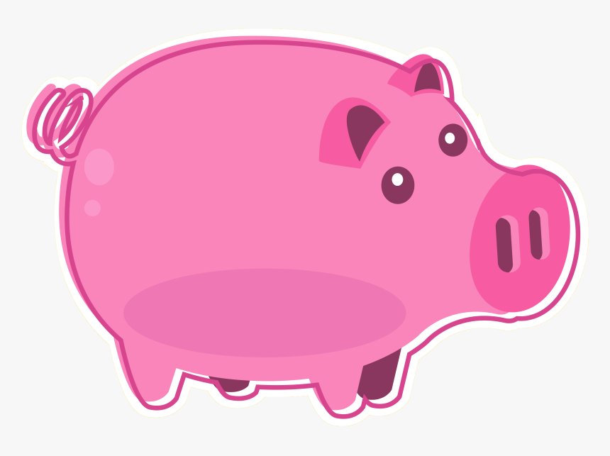 Transparent Piglet Clipart - Cartoon, HD Png Download
