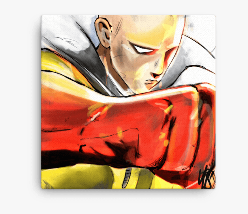 Image Of Saitama One Punch Man - Modern Art, HD Png Download