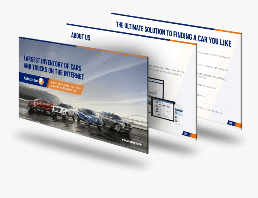 Autotrader Powerpoint Deck - Online Advertising, HD Png Download