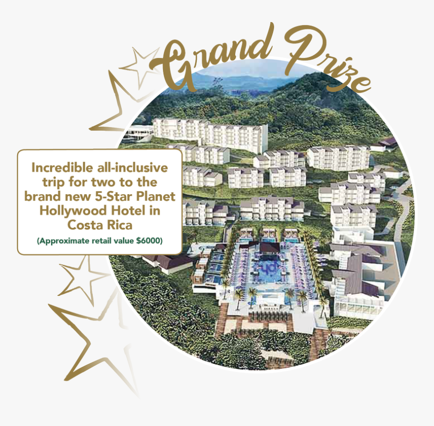 To The New 5-star Planet Hollywood Hotel In Costa Rica - Planet Hollywood Costa Rica, HD Png Download