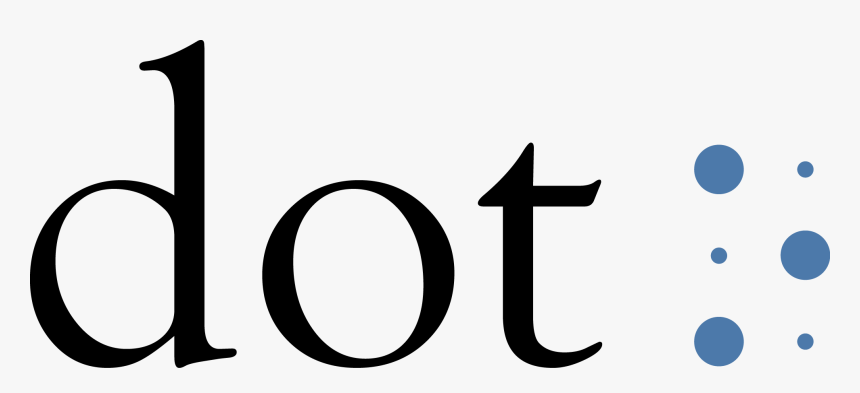 Dot Incorporation Logo Clipart , Png Download - Dot Smart Watch Braille Logo, Transparent Png