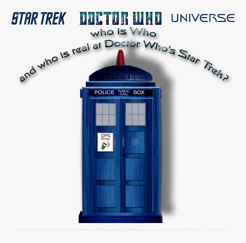 Doctor Who Tardis Rebuilt Who Is Real - Star Trek 2009, HD Png Download