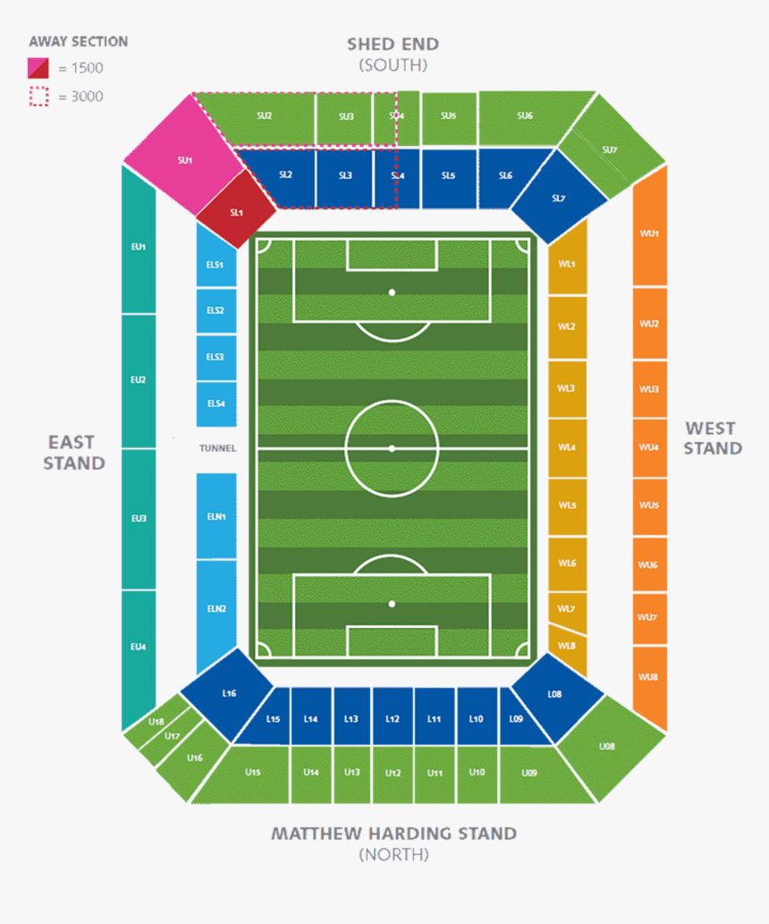 Stamford Bridge Stadium Map Stamford Bridge Seating Plan, Hd Png Download , Transparent Png Image -  Pngitem