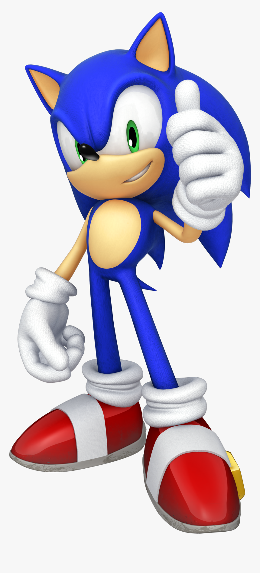 Sonic Best Free Images Clipart - Sonic And Sega All Stars Racing Sonic, HD Png Download