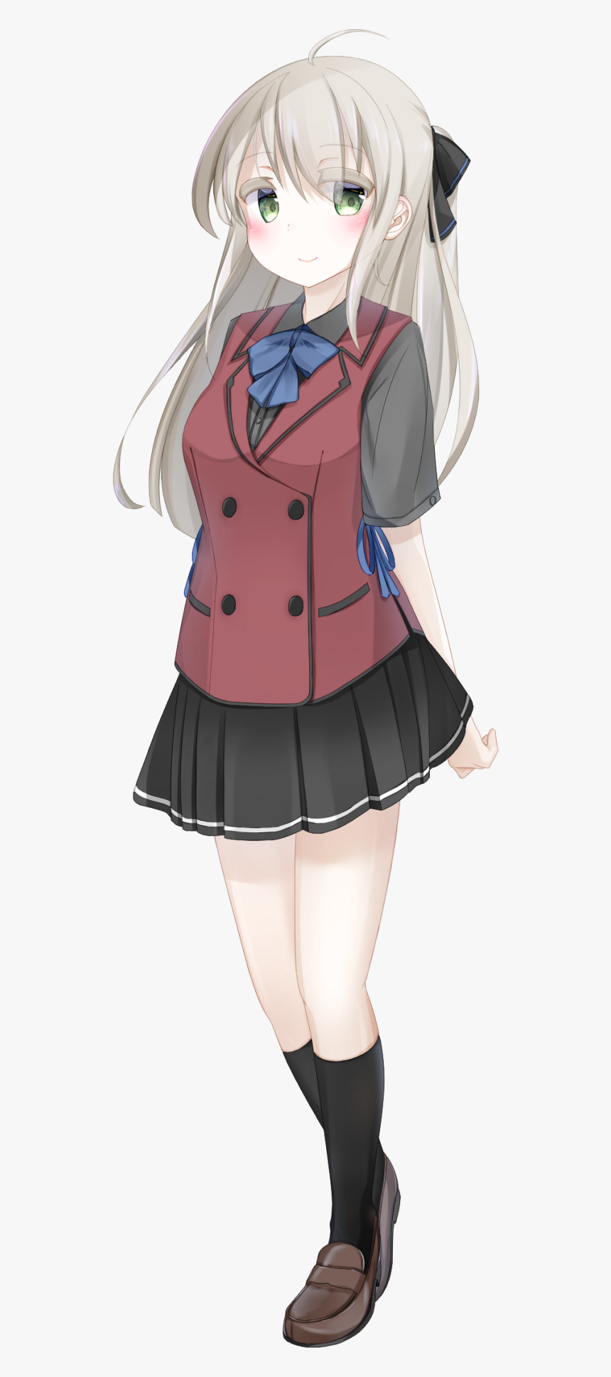 Wallpaper - Anime Girl Fond Transparent, HD Png Download