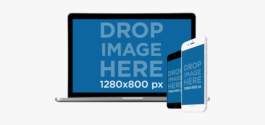 Macbook And Iphone Png, Transparent Png