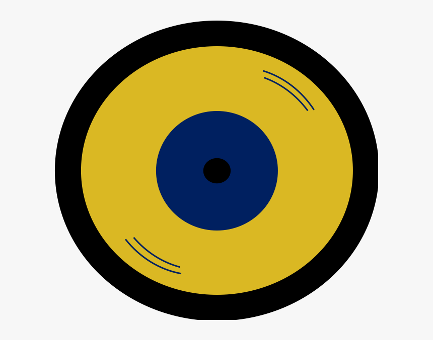 Sls Vinyl Record Icon - Circle, HD Png Download