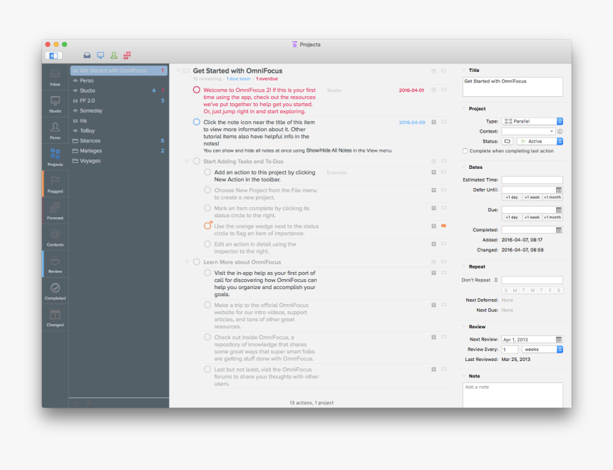 Omnifocus Style, HD Png Download