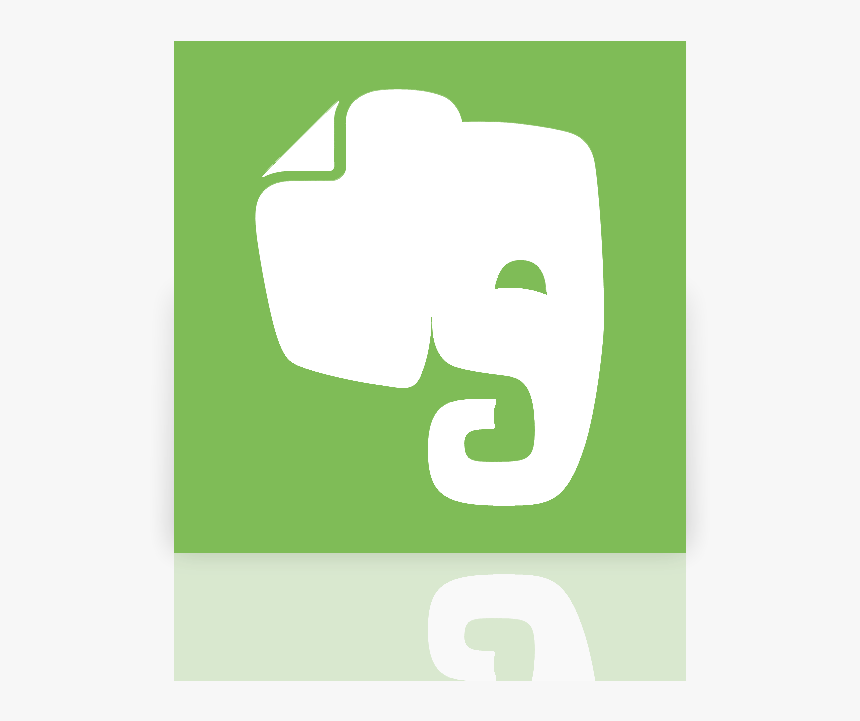 Evernote, Mirror Icon - Icon Evernote, HD Png Download