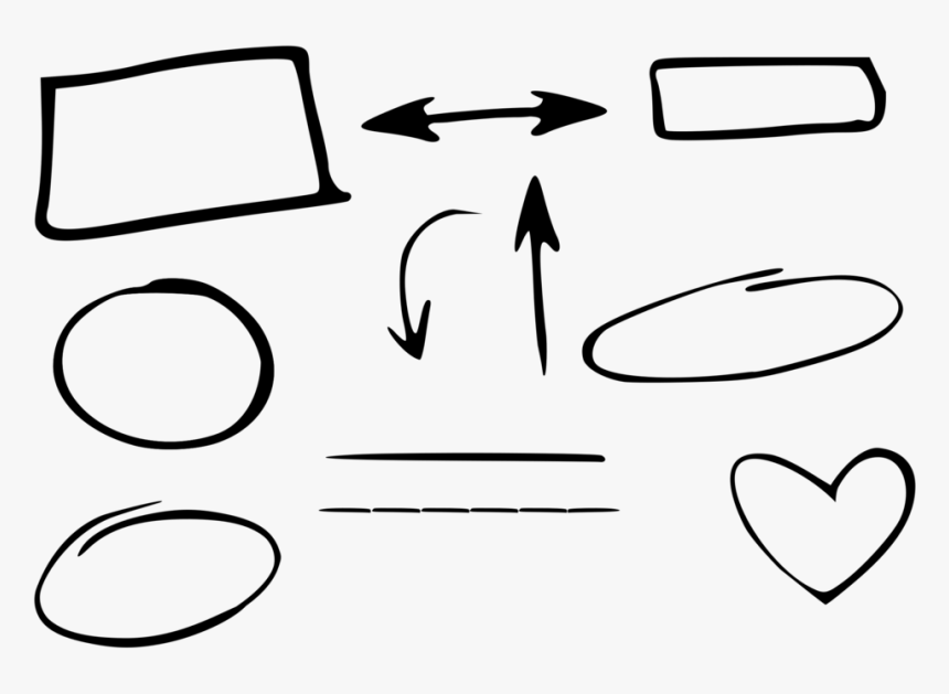 Computer Icons Pdf Black And White Web Design Contrast - Line Art, HD Png Download