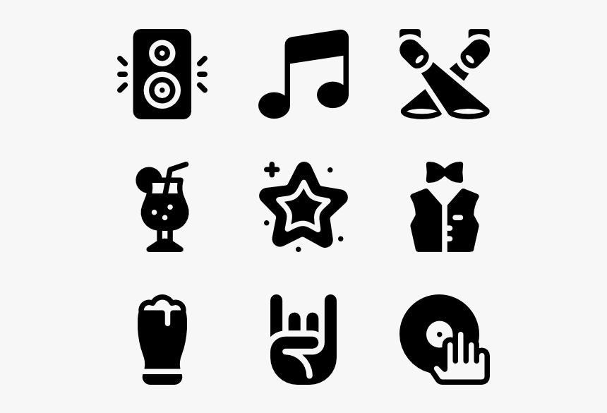 Symbols Related To Dance, HD Png Download