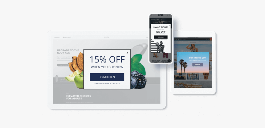 Devices With Crafted Promotions - Website, HD Png Download