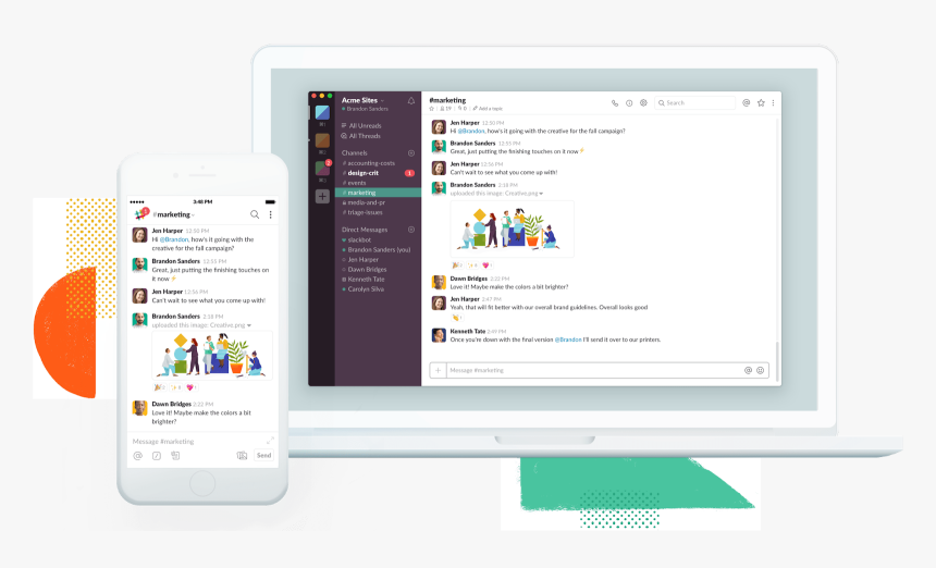 Slack Features, HD Png Download