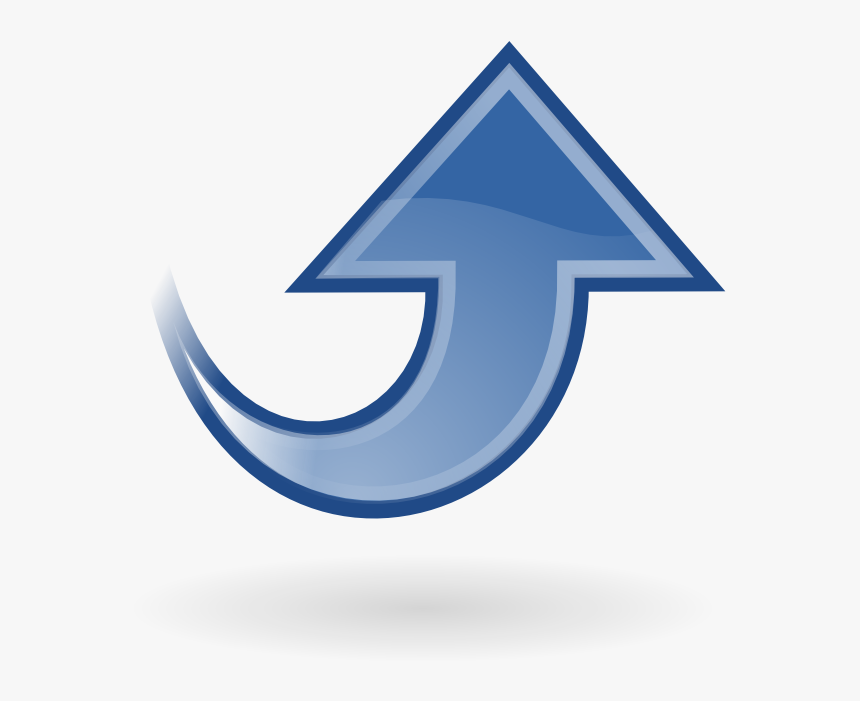 Blue Up - Go Up Vector, HD Png Download