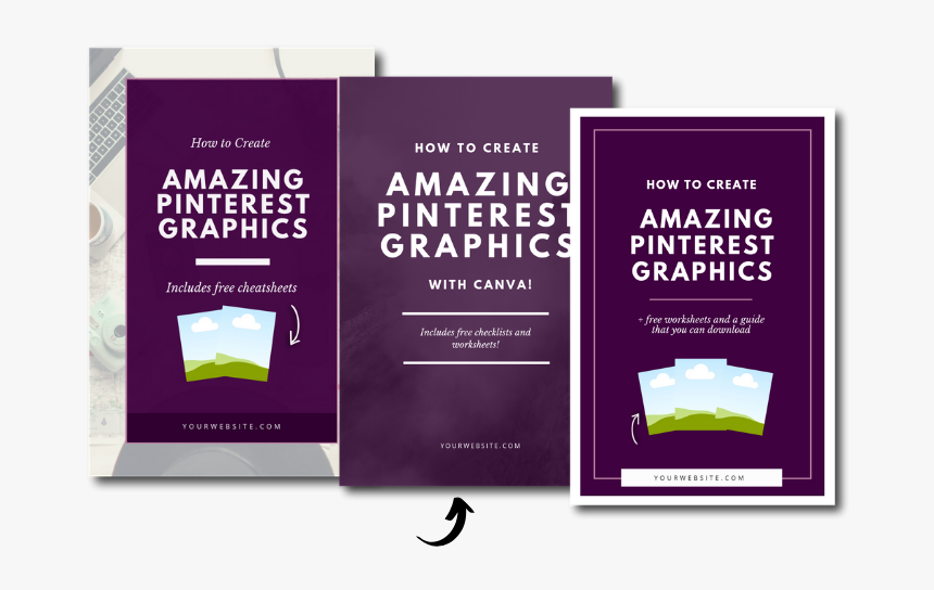 Canva Pinterest Templates For Bloggers Creatives And - Flyer, HD Png Download