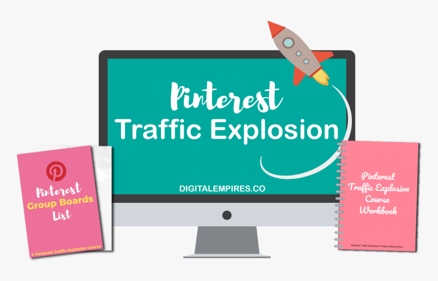 Pinterest-course - Graphic Design, HD Png Download