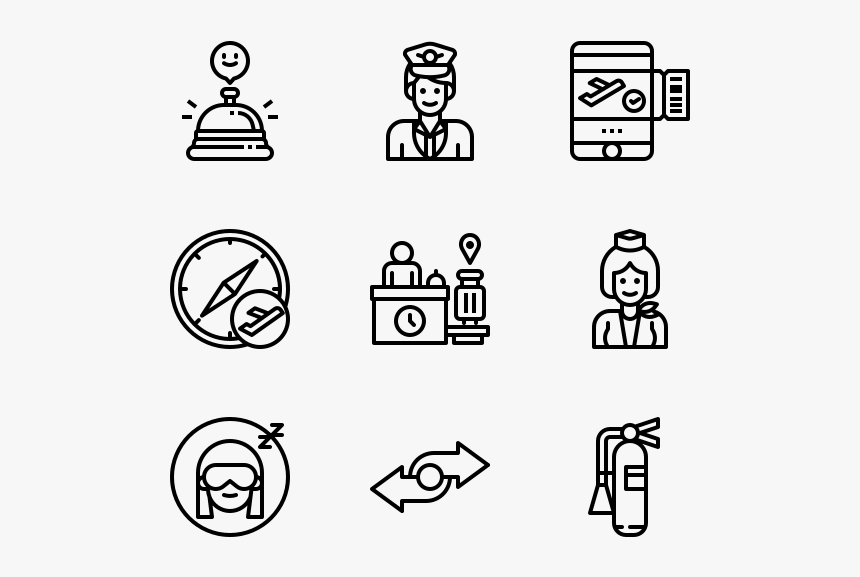 Hand Drawn Social Media Icons Png, Transparent Png