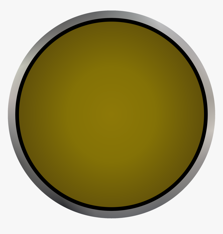 Circle,green,yellow - Button Oval Brown Png, Transparent Png
