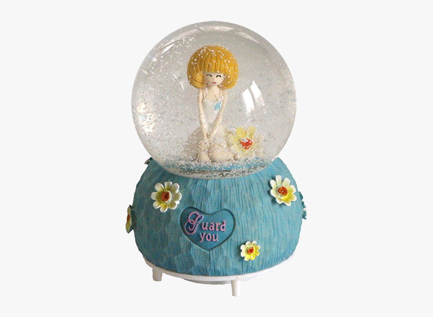 Guardian Angel Bluetooth Snow Globe Speaker - Figurine, HD Png Download