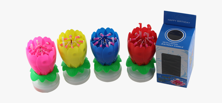 Multi-colored Birthday Cake And Sparkler Candles - Baby Toys, HD Png Download