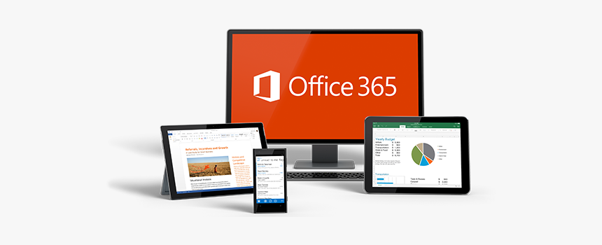 Microsoft Office - Office 365 Devices, HD Png Download