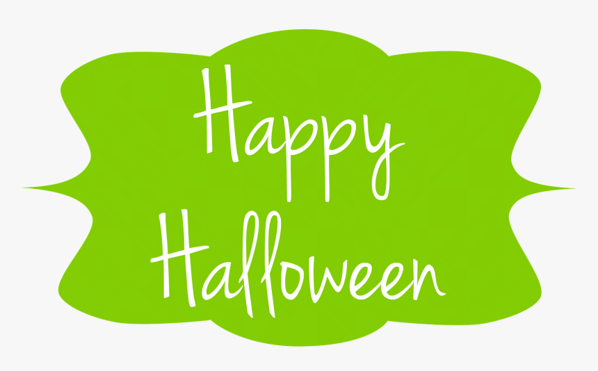 Happy Halloween Frames Tags Clip Art - Tags De Halloween Png, Transparent Png