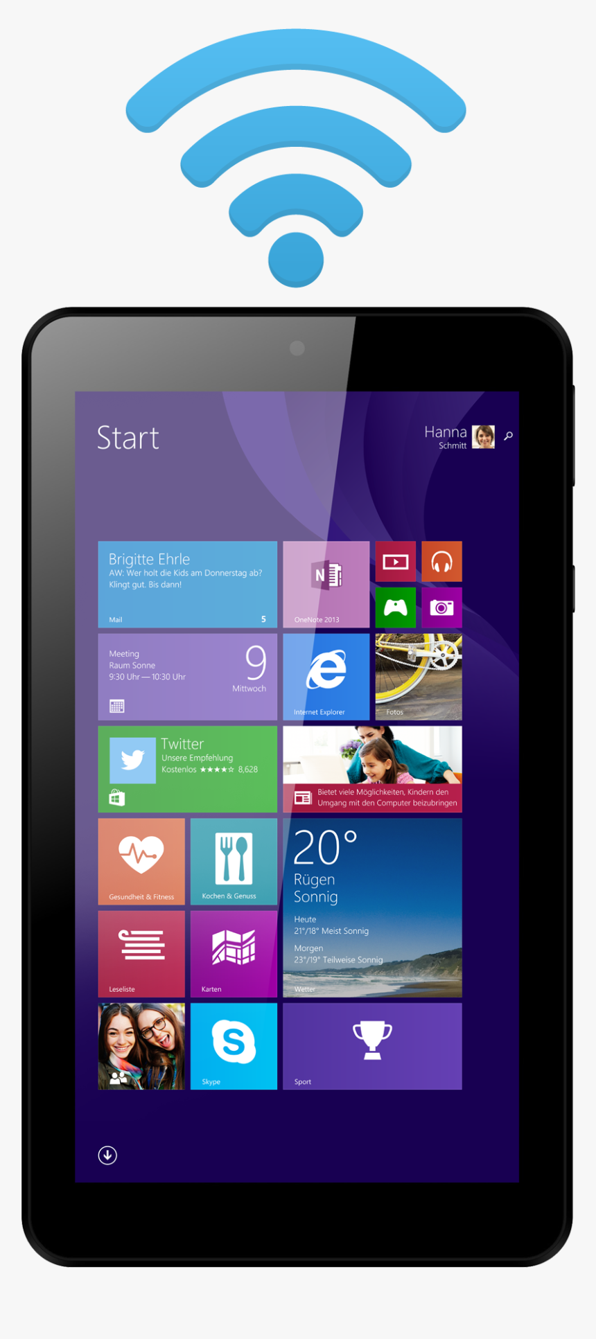 Hp Stream 7 Tablet, HD Png Download