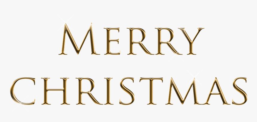 Merry Christmas Text Png 3, Buy Clip Art - Merry Christmas Goud Png, Transparent Png