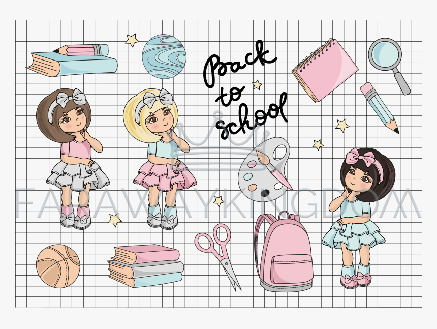 Scrapbooking Escuela, HD Png Download