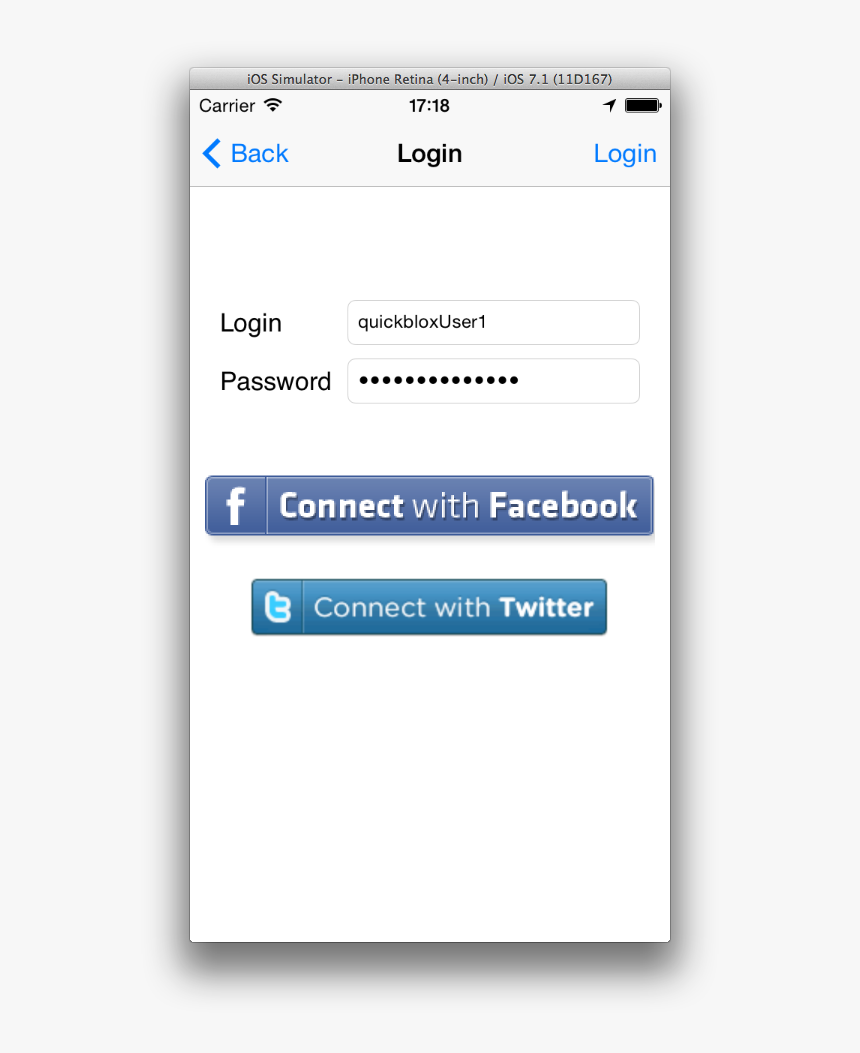 Facebook Connect Button, HD Png Download